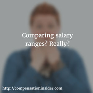 Comparing salary ranges