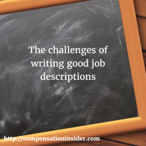 The challenges of writing good job descriptions