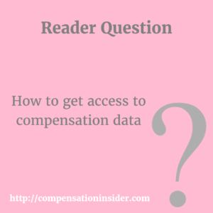 How to get access to compensation data