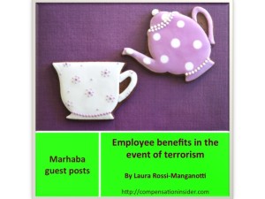Employee benefits in the event of terrorism
