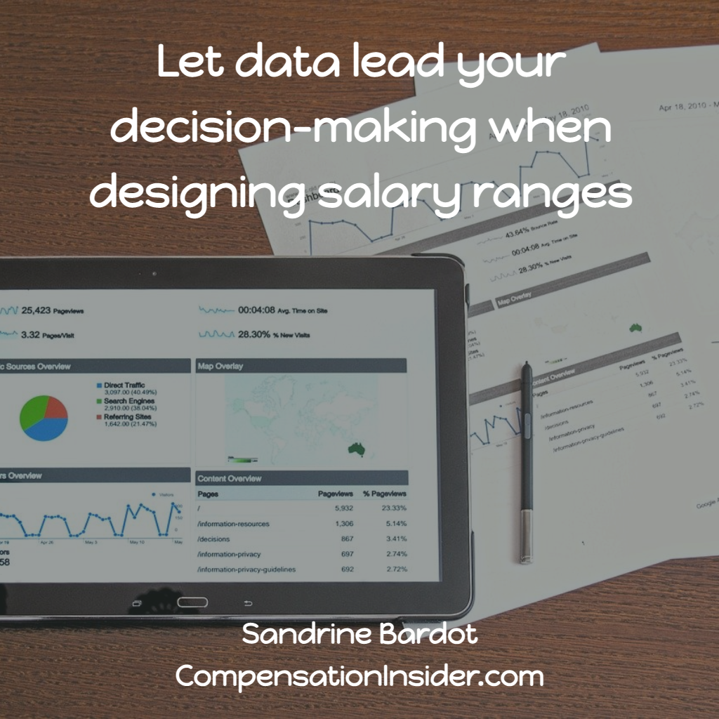 Let data lead your decision-making when designing salary ranges
