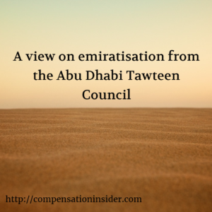 A view on emiratisation from the Abu Dhabi Tawteen Council