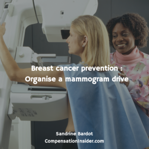 Breast cancer awareness and prevention : organise a mammogram drive